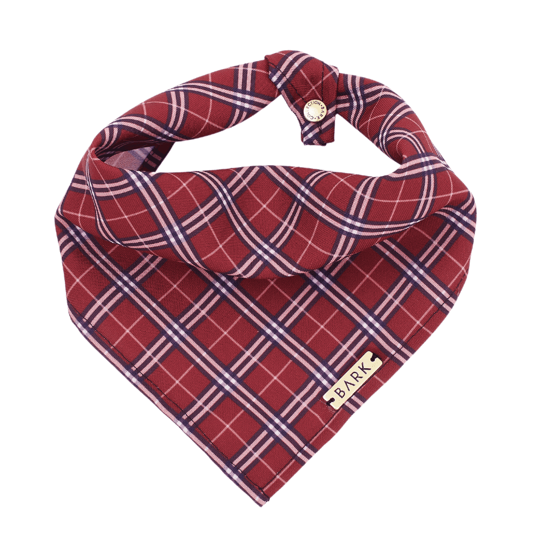 BANDANA RED PLAID