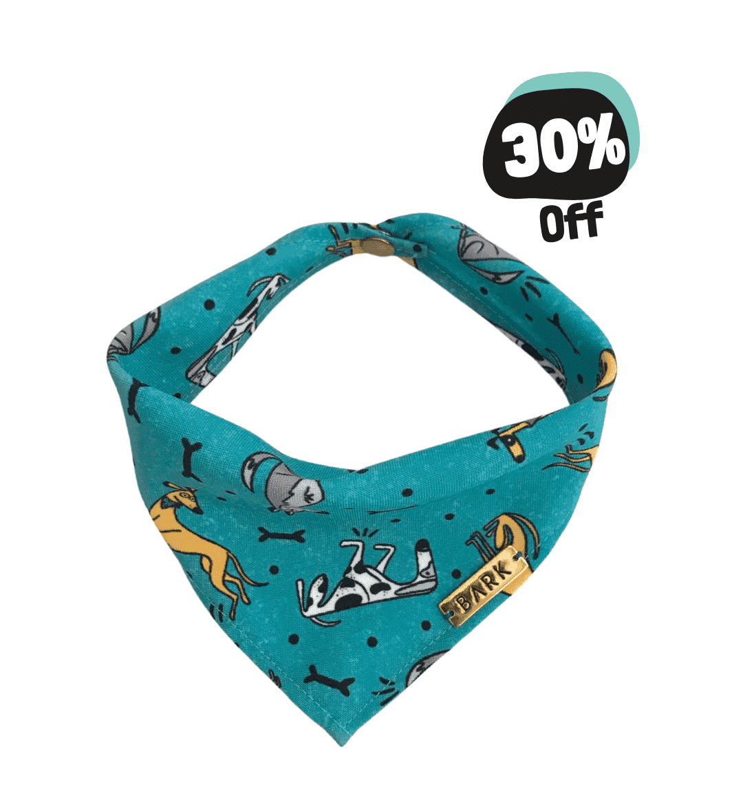 BANDANA BLUE MIX DOGS