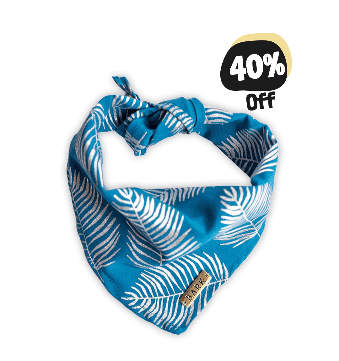 BANDANA SILVER LEAVES