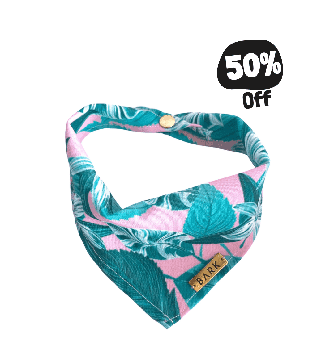BANDANA PINK TROPICAL