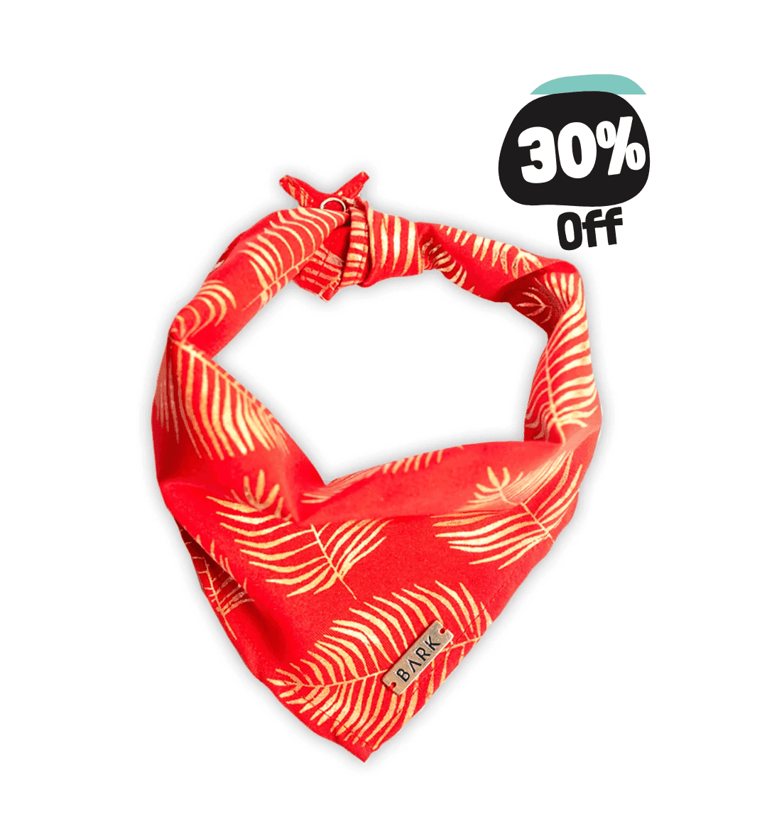 BANDANA GOLDEN LEAVES