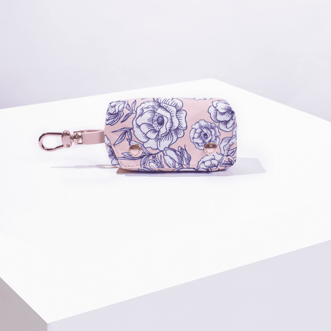 WHITE ROSES WASTE BAG