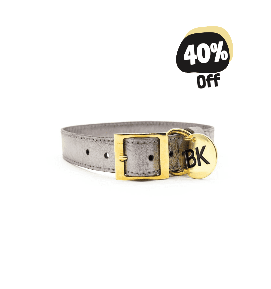COLLAR GREY SILVER