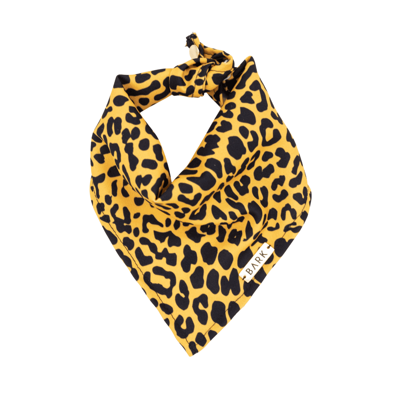 BANDANA ORANGE LEOPARD