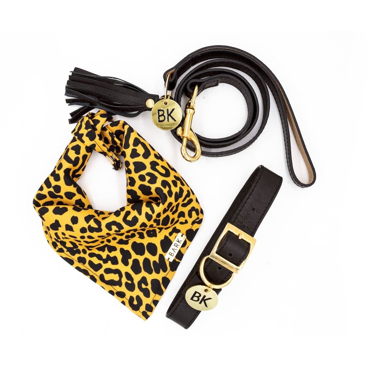 SET MIDNIGHT ORANGE LEOPARD