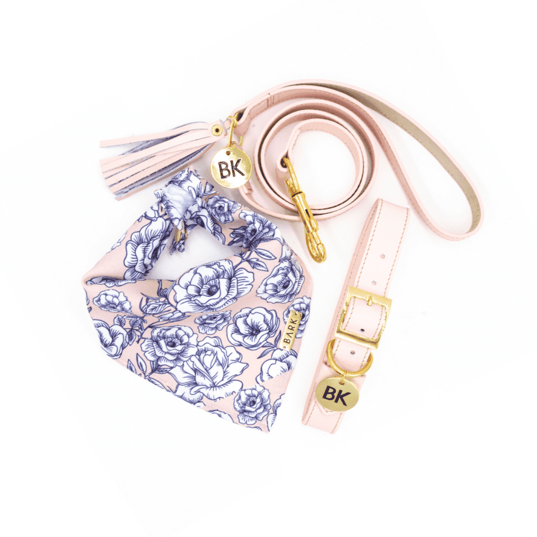 SET ROSÉ WHITE ROSES